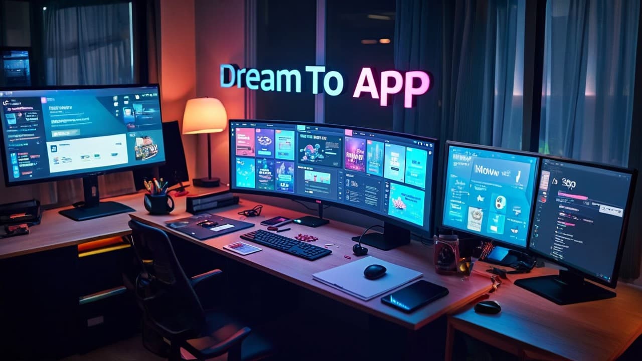 Website project showcase image for DreamTo IT Agency
